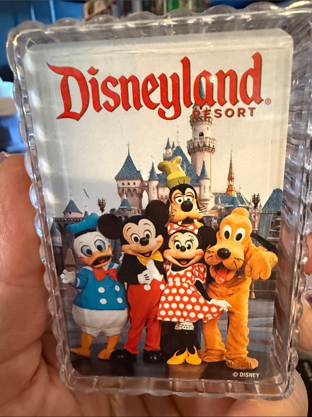 Disneyland Resort Character deck of playing cards- Colorful Cast